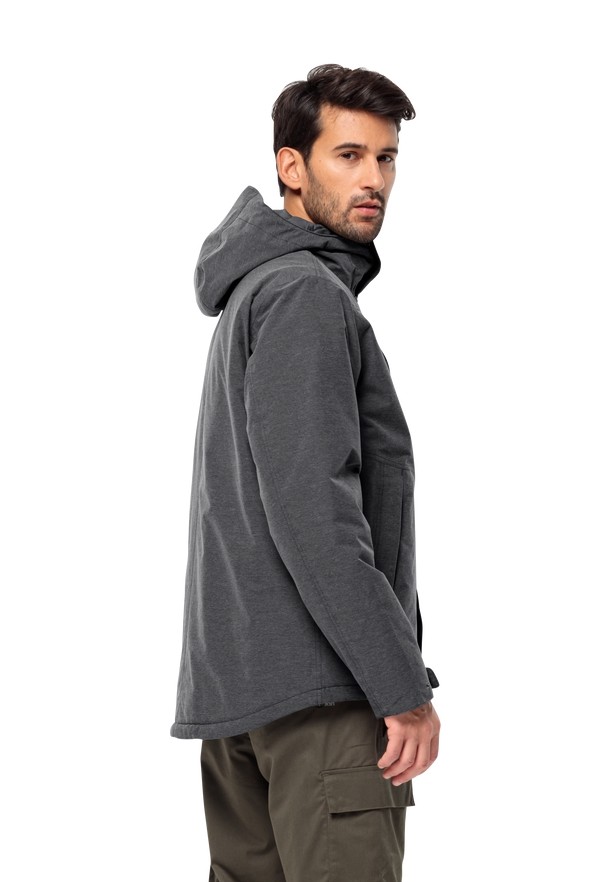 Jack Wolfskin Snowy Park Winterjassen Heren Zwart | 58055320