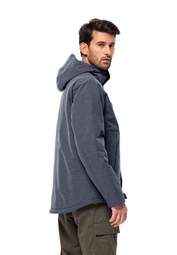 Jack Wolfskin Snowy Park Winterjassen Heren Donkerblauw | 53474817