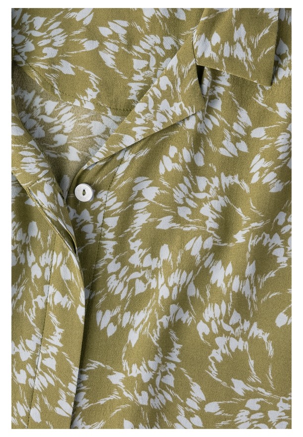 Jack Wolfskin Sommerwiese Overhemd Dames Olijfgroen | 39969087