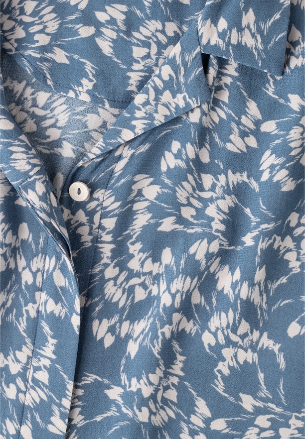Jack Wolfskin Sommerwiese Overhemd Dames Blauw | 74952330