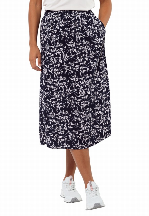 Jack Wolfskin Sommerwiese Rokken Dames Donkerblauw | 39874143
