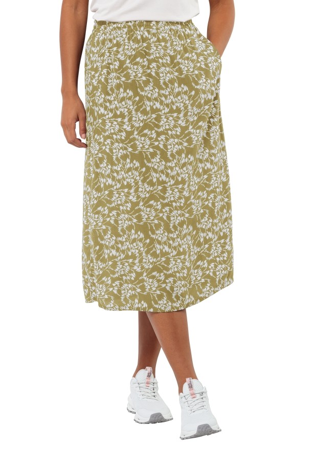 Jack Wolfskin Sommerwiese Rokken Dames Olijfgroen | 72981530