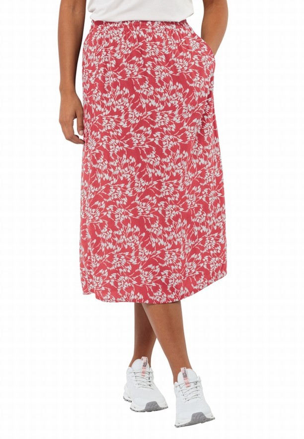 Jack Wolfskin Sommerwiese Rokken Dames Rood | 95470387