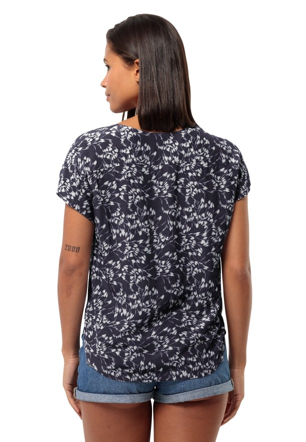 Jack Wolfskin Sommerwiese T-shirts Dames Donkerblauw | 31133847