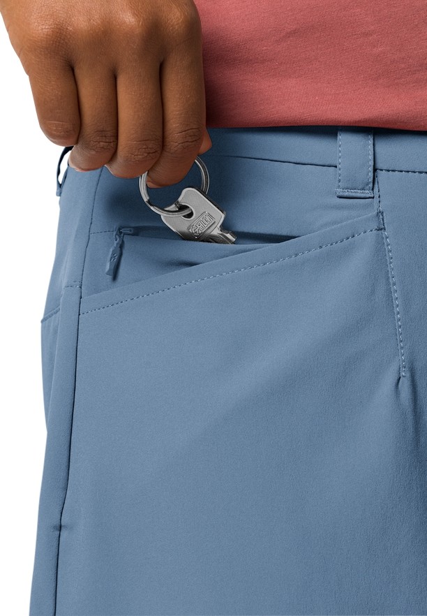 Jack Wolfskin Sonora Korte Rok Dames Blauw | 43132754