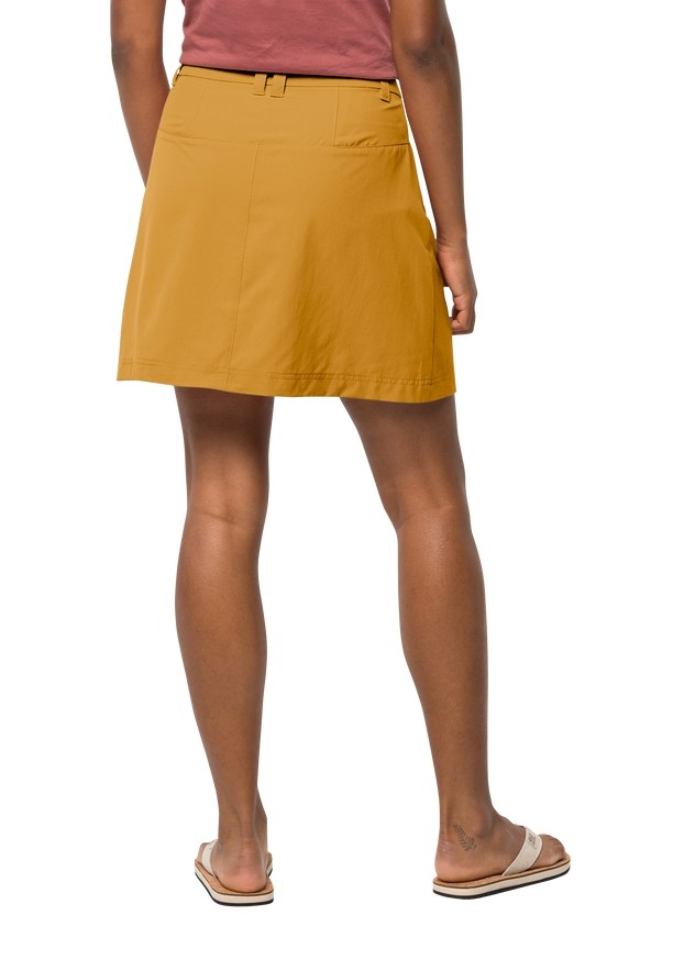 Jack Wolfskin Sonora Korte Rok Dames Geel | 21343852