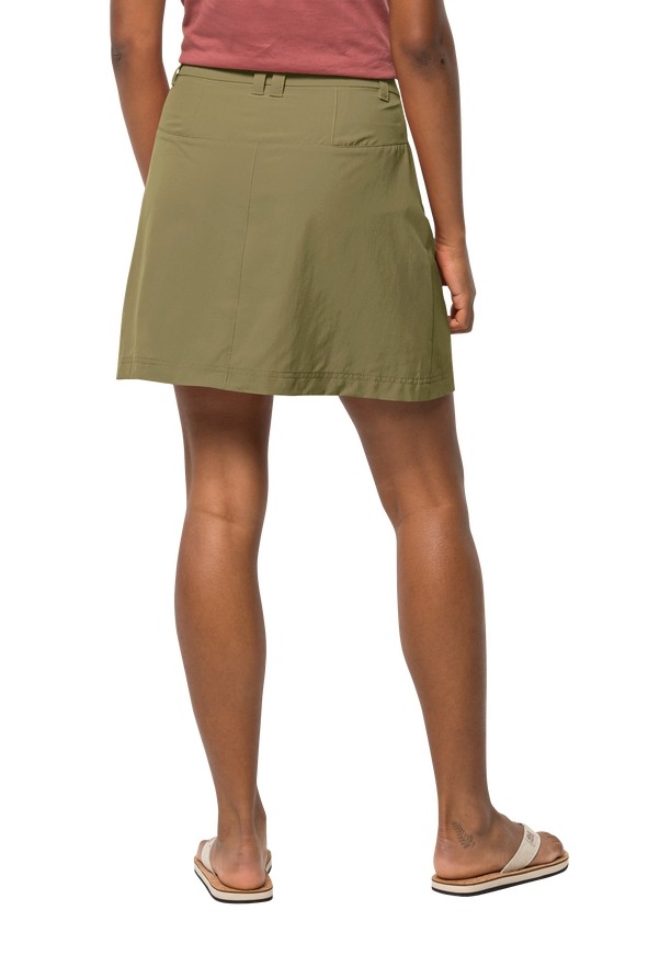 Jack Wolfskin Sonora Korte Rok Dames Olijfgroen | 38603672