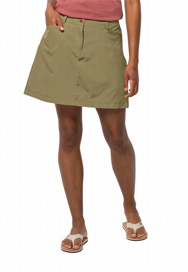 Jack Wolfskin Sonora Korte Rok Dames Olijfgroen | 38603672
