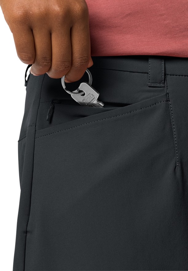 Jack Wolfskin Sonora Korte Rok Dames Zwart | 42981089