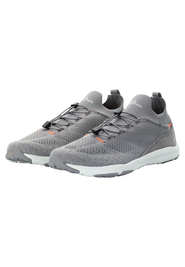 Jack Wolfskin Spirit Knit Low Sneakers Heren Grijs | 20441835
