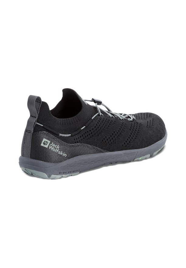 Jack Wolfskin Spirit Knit Low Sneakers Heren Zwart | 28805563