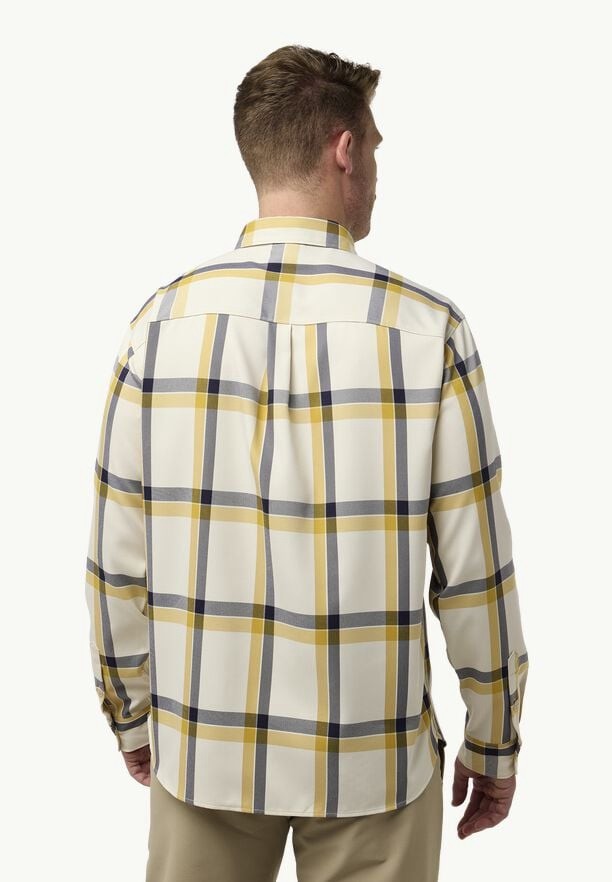 Jack Wolfskin Steinwand Overhemd Heren Wit | 23603229