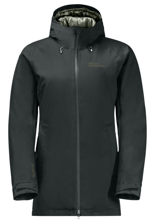 Jack Wolfskin Stirnberg Ins Winterjassen Dames Zwart | 96847850