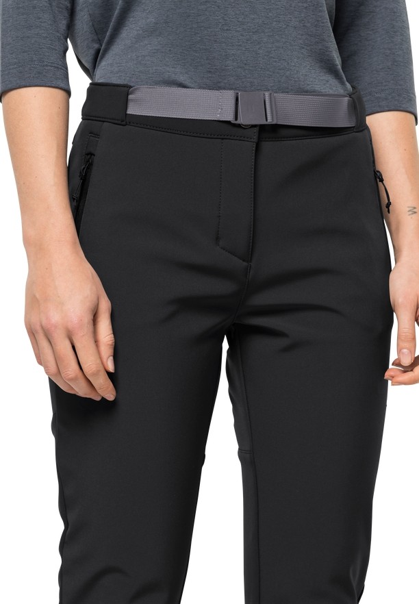 Jack Wolfskin Stollberg Wandelbroeken Dames Zwart | 15079987
