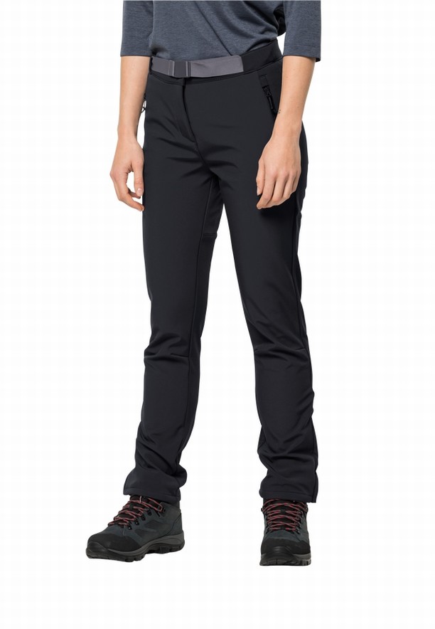 Jack Wolfskin Stollberg Wandelbroeken Dames Zwart | 15079987