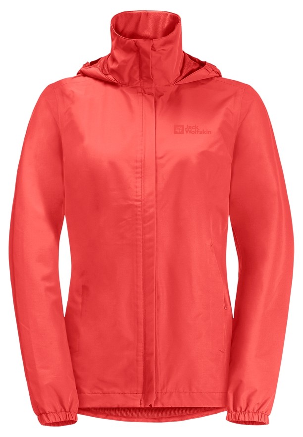 Jack Wolfskin Stormy Point 2l Regenjassen Dames Rood | 65677226