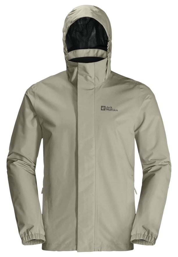 Jack Wolfskin Stormy Point 2l Regenjassen Heren Grijs | 60712275