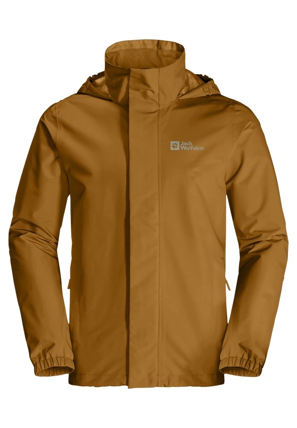 Jack Wolfskin Stormy Point 2l Regenjassen Heren Grijs | 60712275
