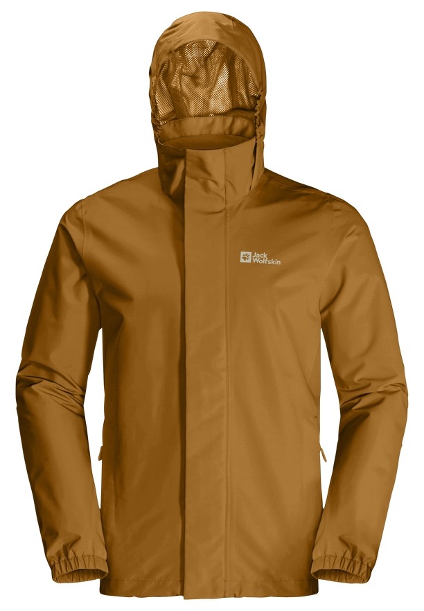 Jack Wolfskin Stormy Point 2l Regenjassen Heren Grijs | 60712275