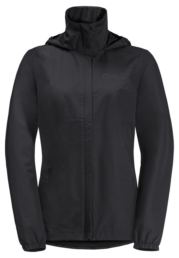 Jack Wolfskin Stormy Point 2l Regenjassen Dames Zwart | 46972543