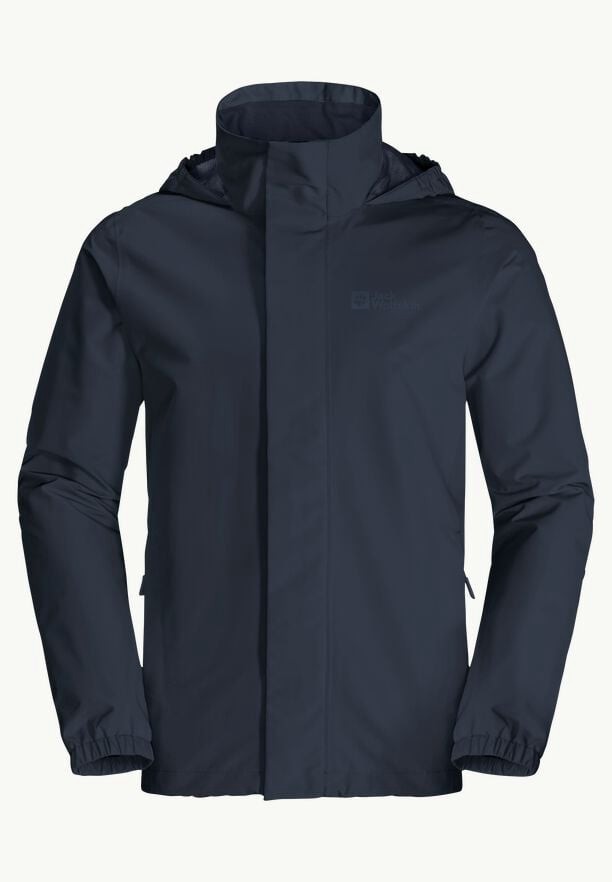 Jack Wolfskin Stormy Point 2l Regenjassen Heren Donkerblauw | 52363669