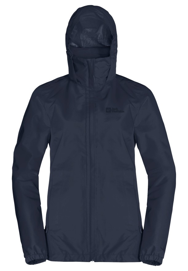 Jack Wolfskin Stormy Point 2l Regenjassen Dames Donkerblauw | 26899743