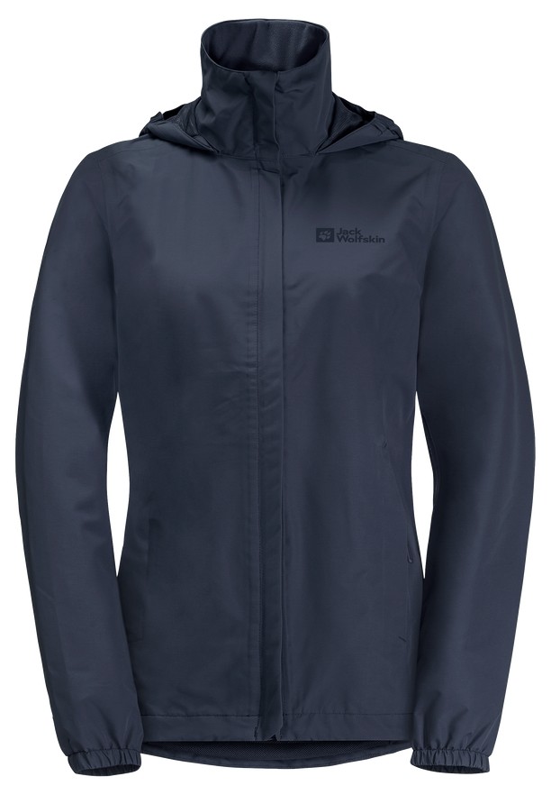 Jack Wolfskin Stormy Point 2l Regenjassen Dames Donkerblauw | 26899743