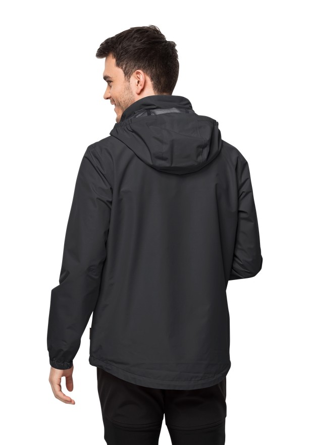 Jack Wolfskin Stormy Point 2l Regenjassen Heren Zwart | 12191767