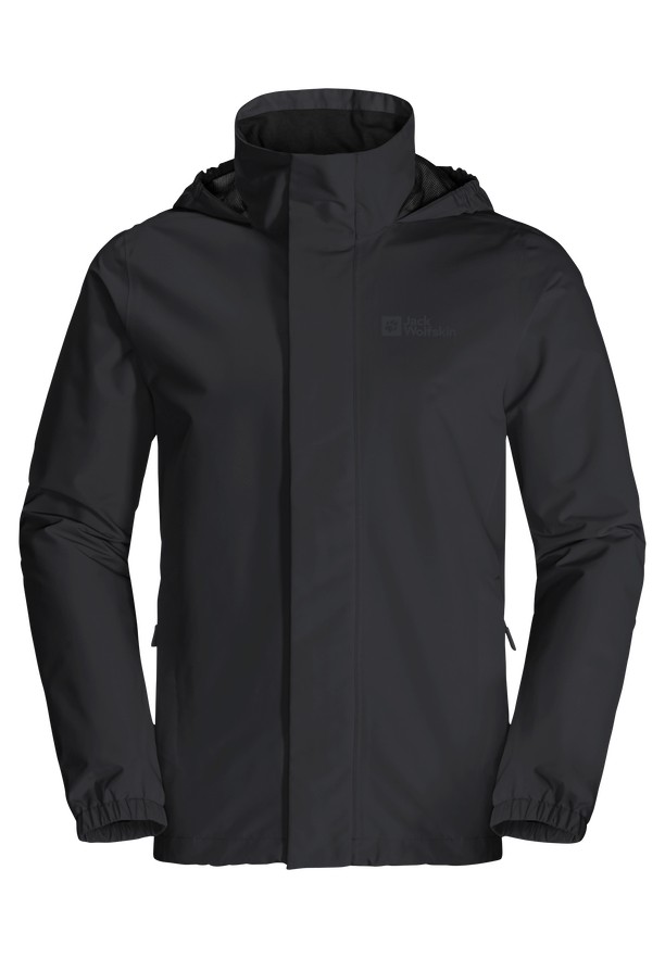 Jack Wolfskin Stormy Point 2l Regenjassen Heren Zwart | 12191767