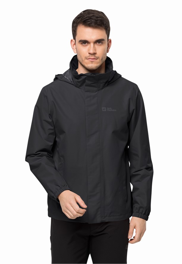 Jack Wolfskin Stormy Point 2l Regenjassen Heren Zwart | 12191767