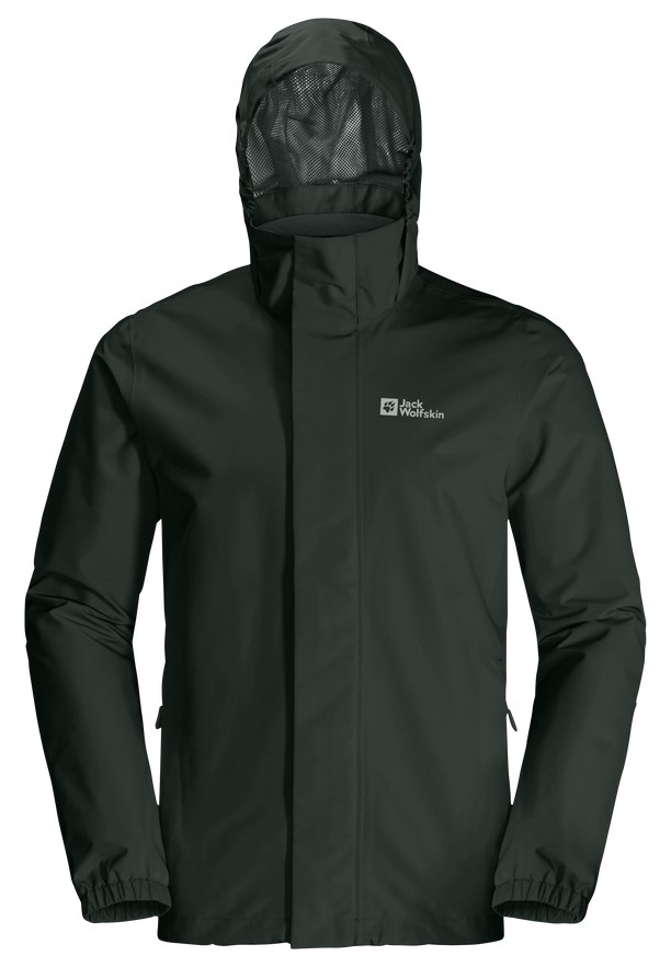 Jack Wolfskin Stormy Point 2l Regenjassen Heren Zwart | 59080453