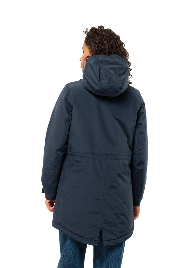 Jack Wolfskin Talforst Jassen Dames Donkerblauw | 48481546