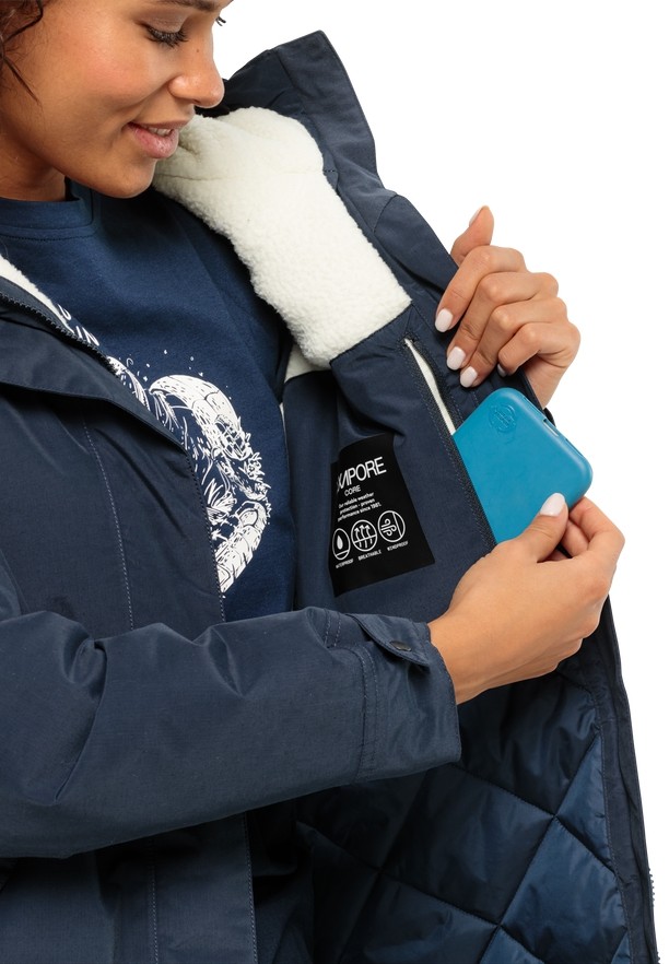 Jack Wolfskin Talforst Jassen Dames Donkerblauw | 48481546