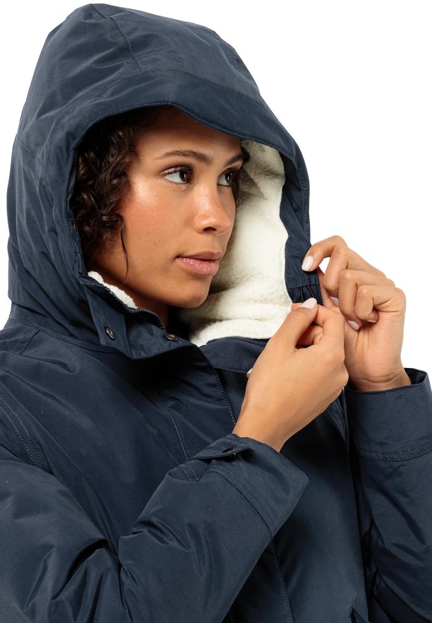 Jack Wolfskin Talforst Jassen Dames Donkerblauw | 48481546