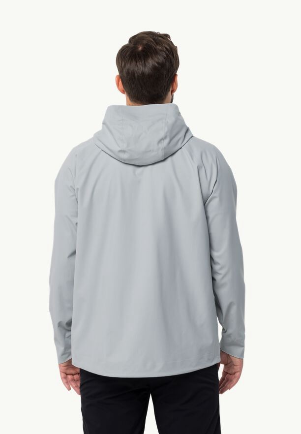 Jack Wolfskin Tapeless 2.0 Regenjassen Heren Grijs | 80345256