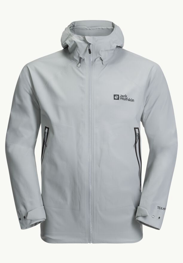 Jack Wolfskin Tapeless 2.0 Regenjassen Heren Grijs | 80345256