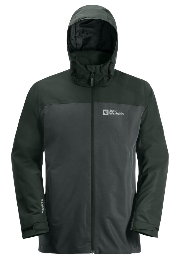 Jack Wolfskin Taubenberg 3in1 Jassen Heren Groen | 19458230