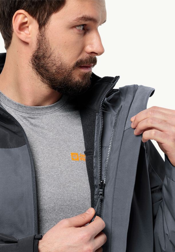 Jack Wolfskin Taubenberg 3in1 Jassen Heren Zwart | 24177028