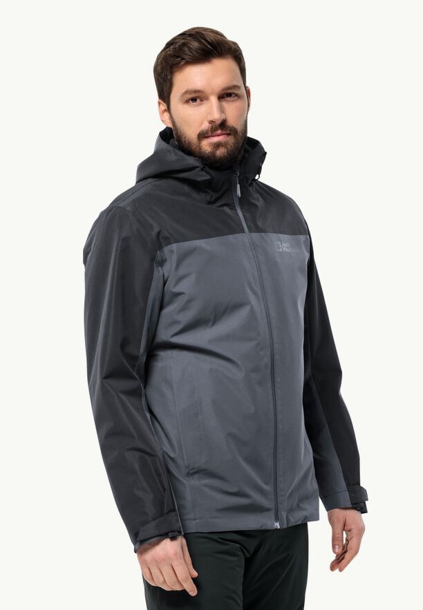 Jack Wolfskin Taubenberg 3in1 Jassen Heren Zwart | 24177028