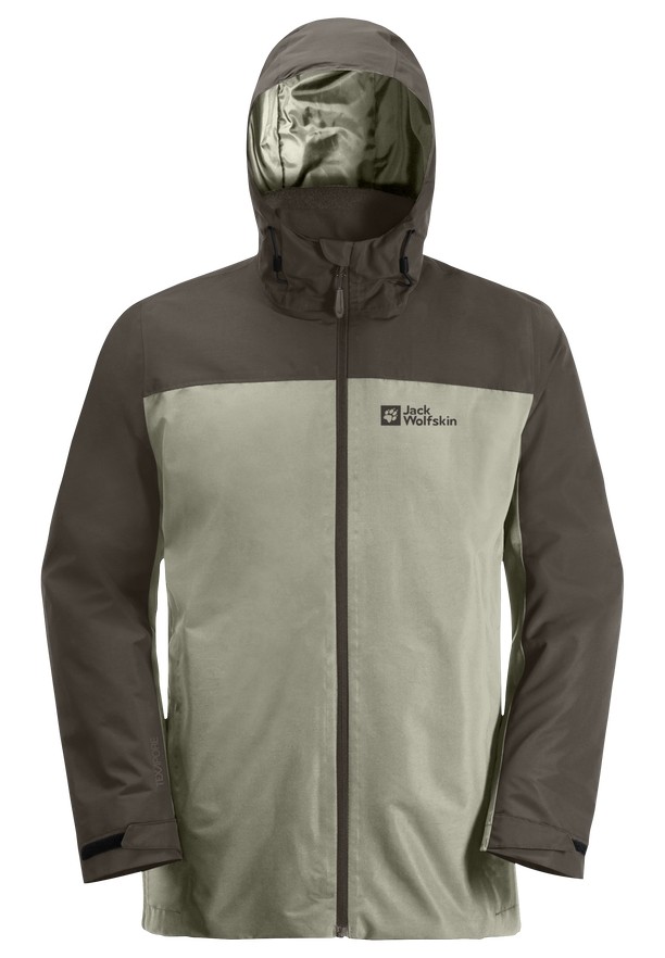 Jack Wolfskin Taubenberg 3in1 Jassen Heren Grijs | 23270479