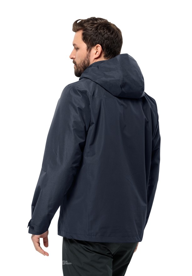Jack Wolfskin Taubenberg 3in1 Jassen Heren Donkerblauw | 66302118
