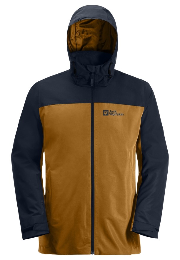 Jack Wolfskin Taubenberg 3in1 Jassen Heren Geel | 73201684