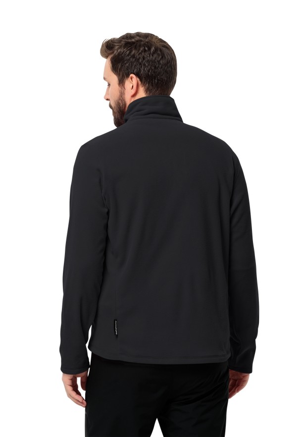 Jack Wolfskin Taunus Fz Fleece Jassen Heren Zwart | 60829965