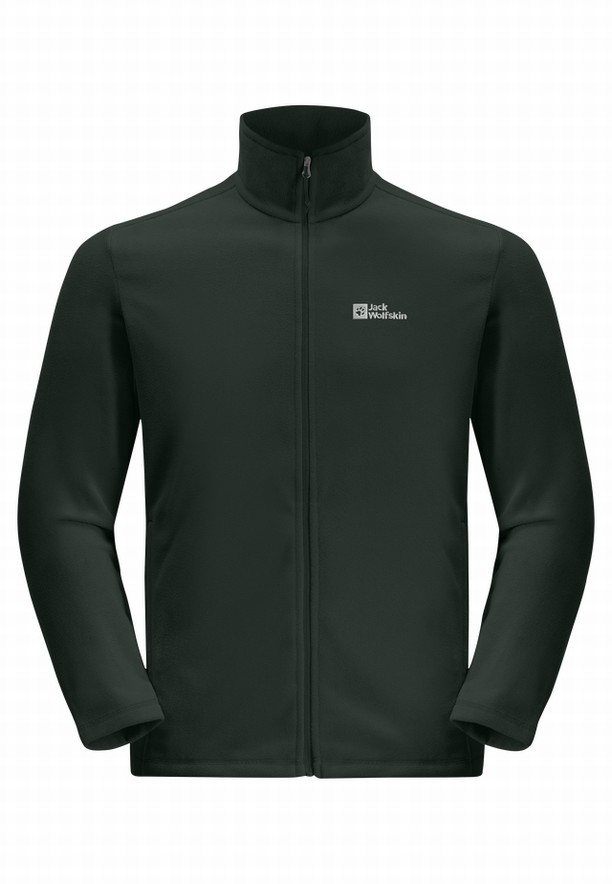 Jack Wolfskin Taunus Fz Fleece Jassen Heren Groen | 12015692