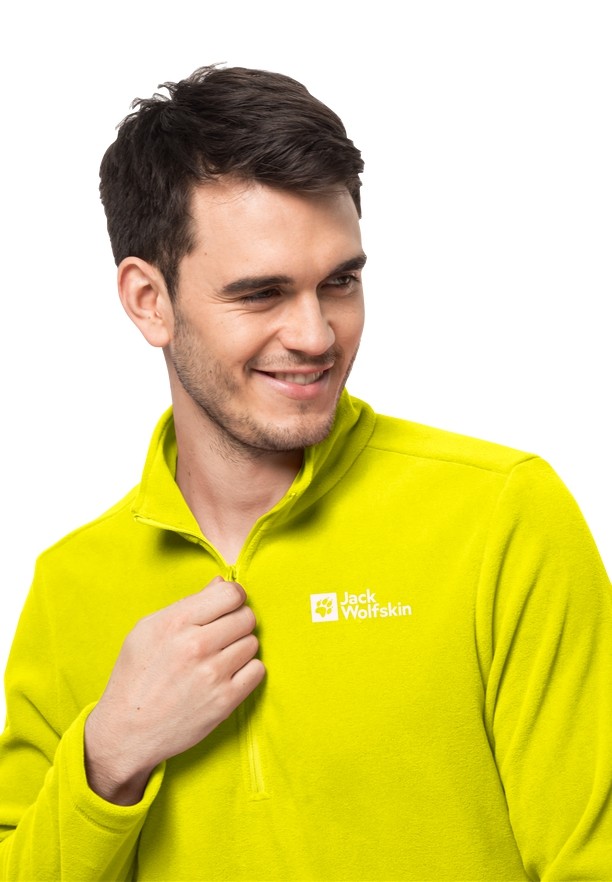Jack Wolfskin Taunus Hz Jumpers Heren Geel | 58302557