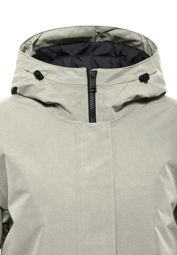 Jack Wolfskin Tempelhof Jassen Dames Grijs | 51424754
