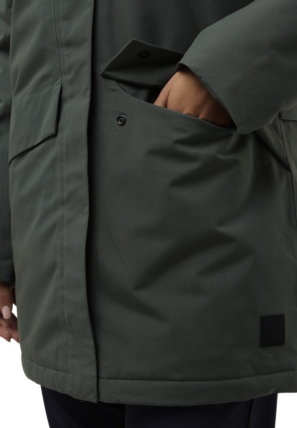 Jack Wolfskin Tempelhof Jassen Dames Grijs | 22083079
