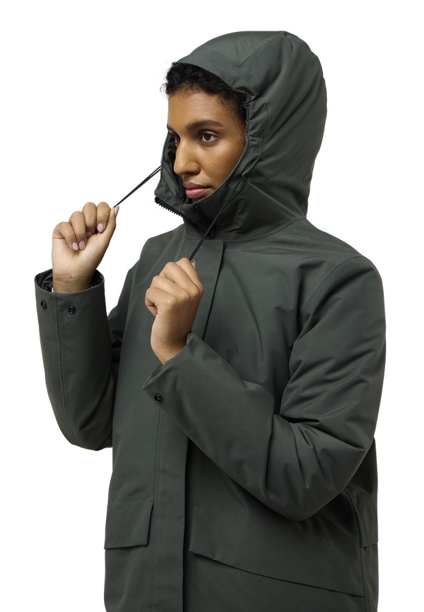 Jack Wolfskin Tempelhof Jassen Dames Grijs | 22083079