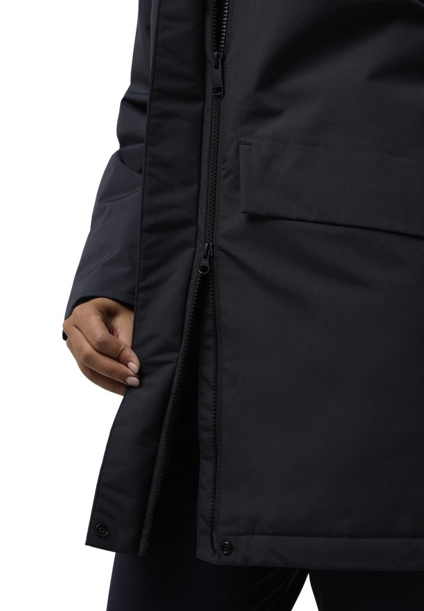 Jack Wolfskin Tempelhof Jassen Dames Zwart | 80645085