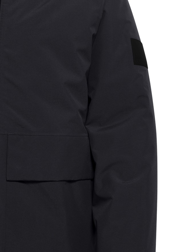 Jack Wolfskin Tempeltor Regenjassen Heren Zwart | 47355302
